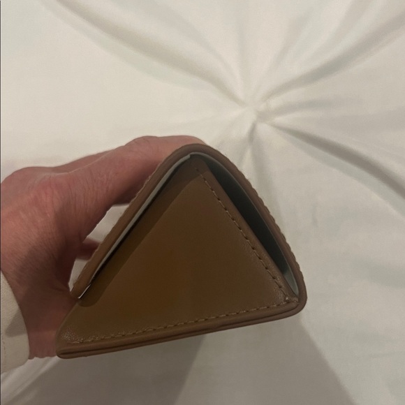 NWOT Burberry Tan Leather Eyeglass Case - Picture 3 of 5